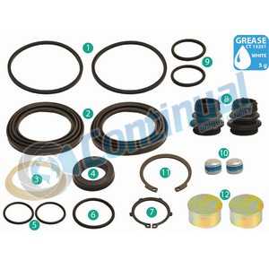 CALIPER BOOT & SEAL REPAIR KIT