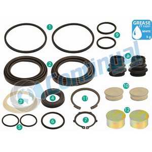 CALIPER BOOT & SEAL REPAIR KIT