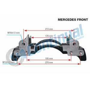 CALIPER CARRIER LEFT